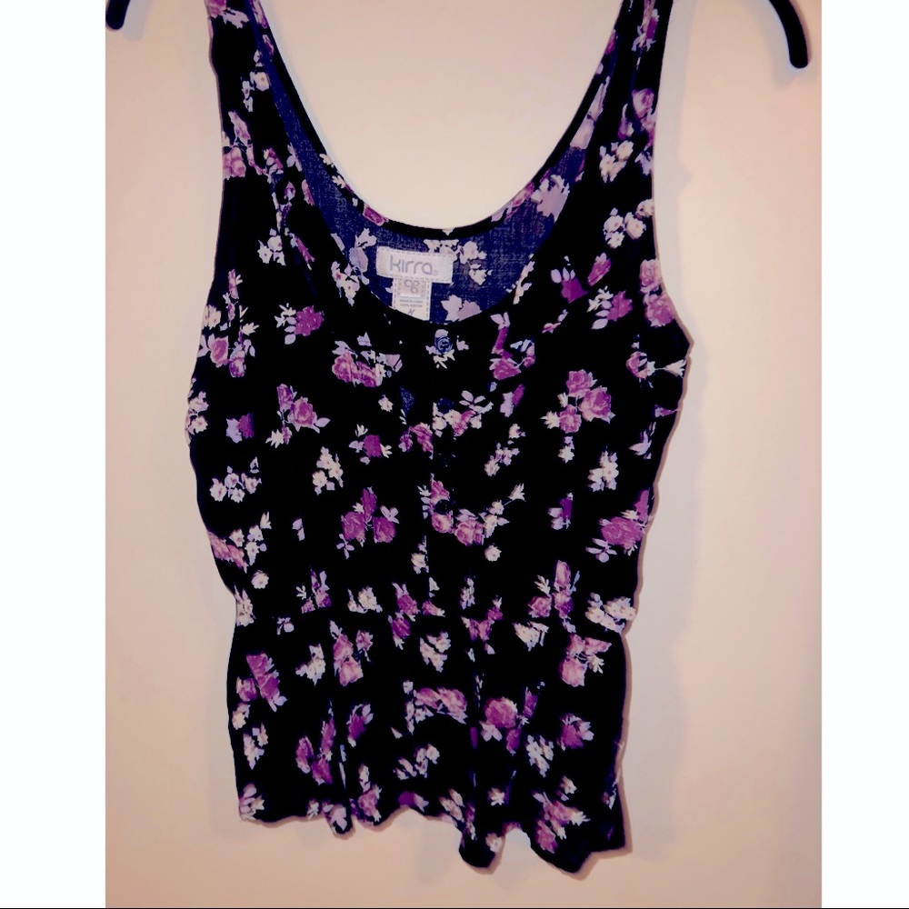 Kirra Medium Floral Ruffle Blouse